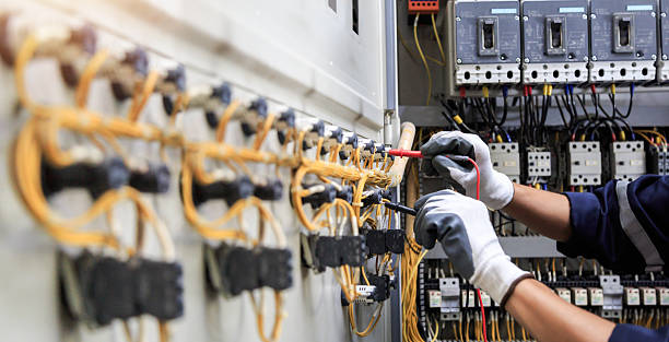 Professional Electrician technician working in South Boston, VA